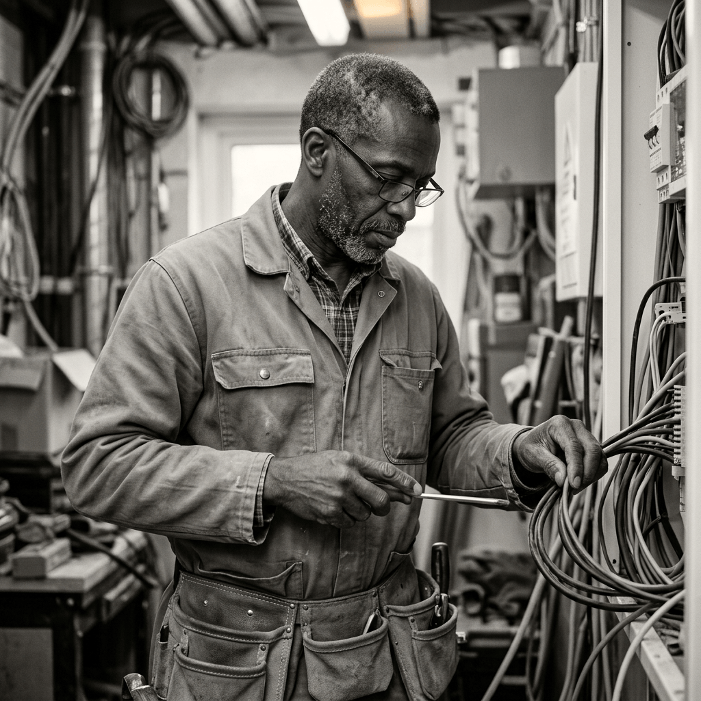 Nearby professional portrait